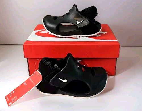 Sandali Nike unisex bambino Sunray Protect 3 (TD) taglia 7c DH9465 001 neri