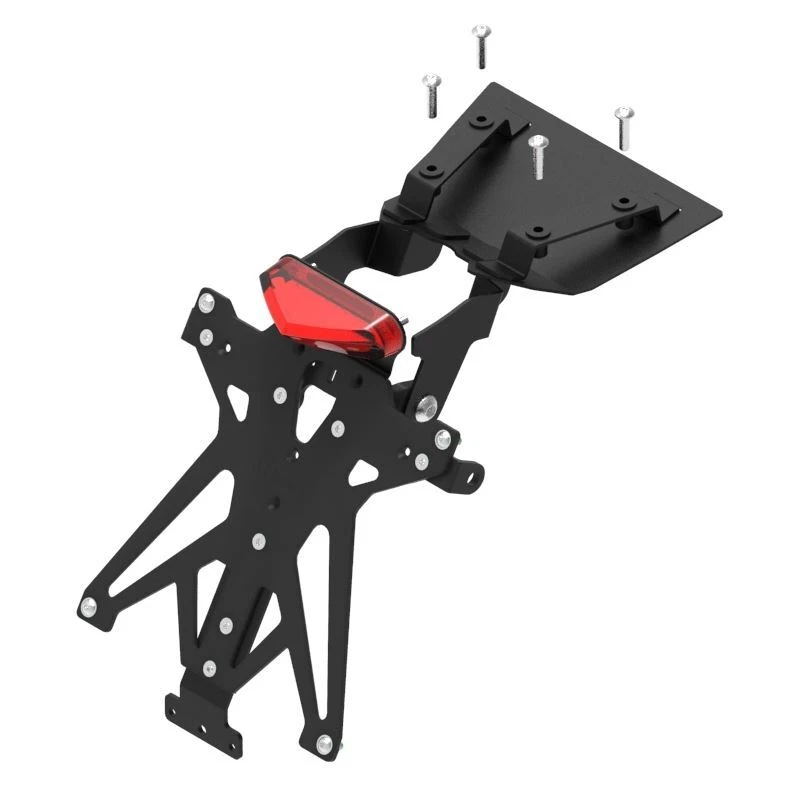 LIGHTECH PORTA TARGA REGOLABILE CON LUCE TARGA HONDA  NC700X 2013-2015 Foto 1 de 1