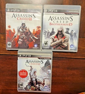 PS3 Assassin's Creed 2, 3 and Brotherhood 3 Games total - Picture 1 of 4