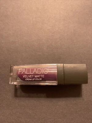 PALLADIO Velvet Matte Cream Liquid Lipstick DAMASK Rich Bold Purple Lip New - Image 1 of 4
