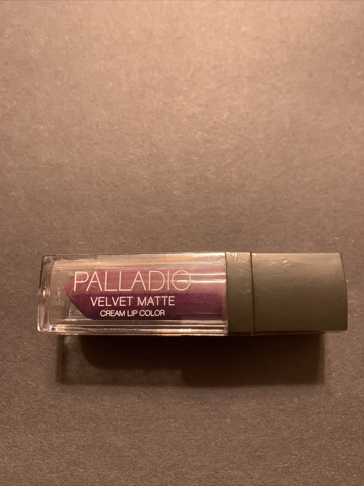 PALLADIO Velvet Matte Cream Liquid Lipstick DAMASK Rich Bold Purple Lip New - Image 1 of 4