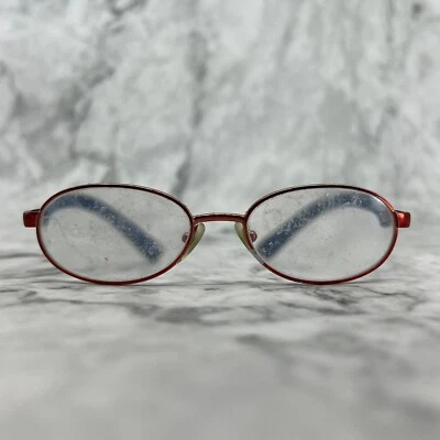 Ray-Ban RB1028 4001 Anteojos Ovalados Rojo Azul Redondo Borde Completo Monturas 46-15-125 Foto 1 de 4