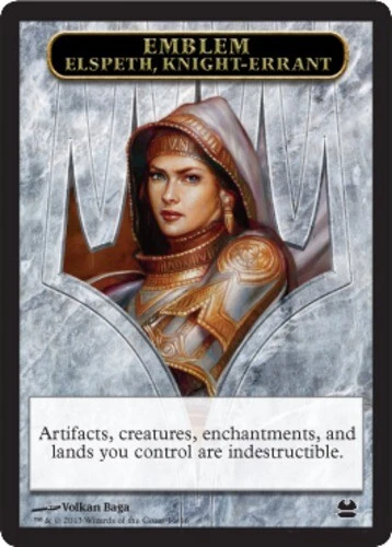 1x Emblem - Elspeth, Knight-Errant - (Light Play) Modern Masters - MTG Seattle - Image 1 of 1