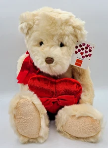 Zales Gund Bär Plüschtier Stofftier Valentinstag Make a Wish Tag rot Taschenherz - Bild 1 von 14
