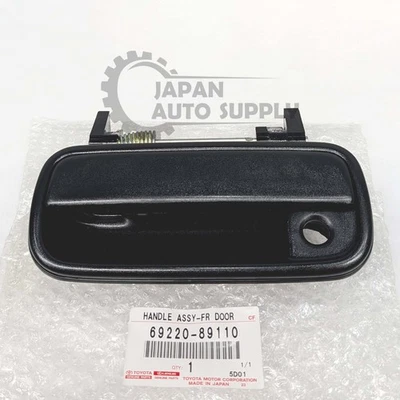 MANIJA EXTERIOR PUERTA CONDUCTOR IZQUIERDA CAMIONETA TOYOTA 4RUNNER ORIGINAL FABRICANTE DE EQUIPOS ORIGINALES 69220-89110 Foto 1 de 4