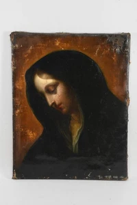 N89G04- Altmeister Gemälde Madonna 18.Jh - Picture 1 of 12