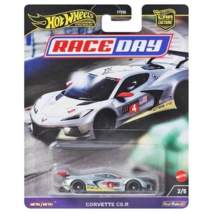 Hot Wheels Premium Corvette C8.R - Car Culture Race Day 2/5 Diecast Vehicle Toy - Picture 1 of 6