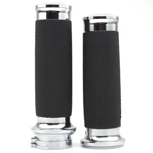 Motorcycle 1" Hand Grips Cover Handlebar Grips For Harley For Honda For Yamaha - Bild 1 von 18