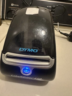 Impresora de etiquetas térmicas Dymo 450 Turbo LabelWriter funcionando 1750283 con cables Foto 1 de 4