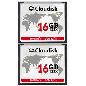 Cloudisk 2Pack Compact Flash Card (16GB) - Picture 1 of 4