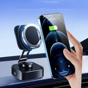 Support Téléphone Voiture Robuste avec Aspirateur Compatible avec Tous les Sma - Photo 1 sur 12