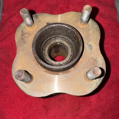 Conjunto de cojinete de cubo de rueda trasera Nissan 240SX S13 S14 OEM 4 orejetas Foto 1 de 3