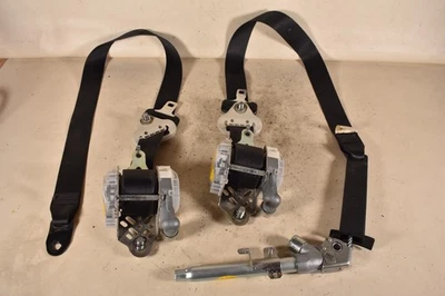 14-18 SUBARU FORESTER FRONT SEAT BELTS SEATBELTS BLACK LEFT RIGHT BELTS OEM - Imagem 1 de 4