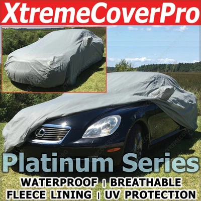 2014 2015 2016 2017 LEXUS IS250C IS350C CUBIERTA DE COCHE IMPERMEABLE CON BOLSILLO ESPEJO GRIS Foto 1 de 4