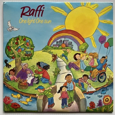 Raffi - One Light One Sun w Ken Whiteley Vinyl LP 1985 Shoreline SL-0228 - Image 1 of 4