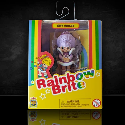 Коллекционные фигурки застенчивой фиалки 2,5 дюйма волна 2 — Rainbow Brite - Изображение 1 из 4