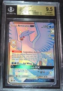 Pokémon Hidden Fates Articuno SV54 2019 brillante BGS 9,5 (mejor que PSA 10) - Imagen 1 de 2