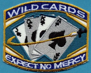 Parche bordado para planchar SAAB Space: Above & Beyond - Wild Cards - Imagen 1 de 3