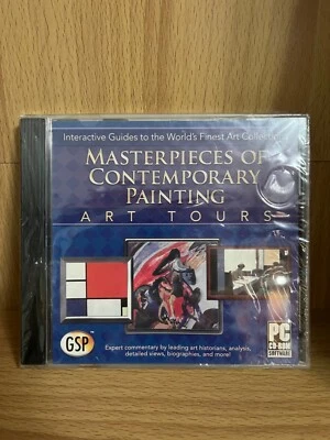 MASTERPIECES OF CONTEMPORARY PAINTING  -  INTERACTIVE ART TOURS. FREE SHIPPING - Image 1 of 2