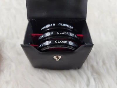 Rokunar Close-Up Lens Filters 52mm: No.1, No.2, No.4 with Case - Image 1 of 4
