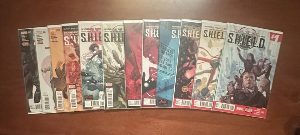 Marvel Comics: S.H.I.E.L.D. Vol. 3 (2015) #1-12 Complete Set - Image 1 of 1