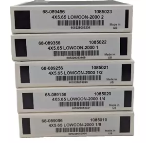 Schneider 4x5.65" Low Contrast-2000, 1/8, 1/4, 1/2, 1 & 2 Filter Set - 5 Filters - Picture 1 of 7