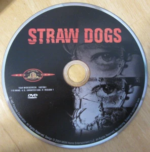 STRAW DOGS (DVD, 1971, Vintage) Dustin Hoffman,JamesWoods,NO CASE, ReadDescript - Imagen 1 de 1
