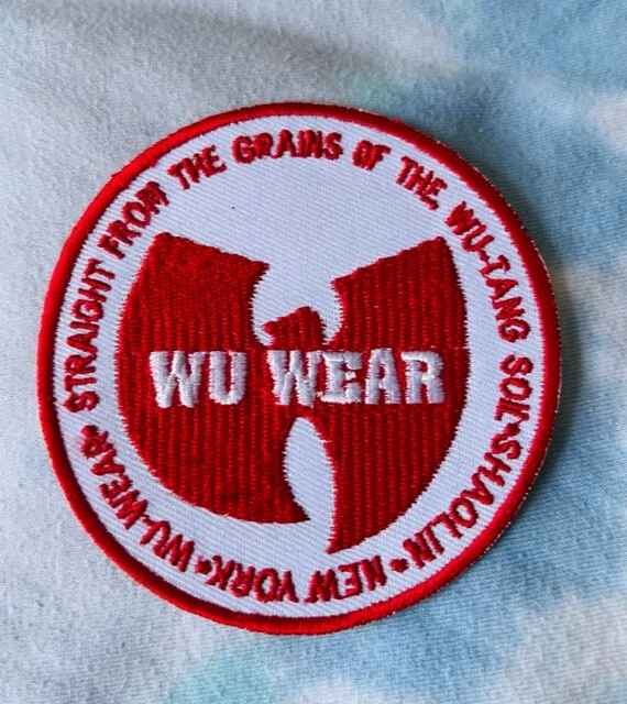Wu Tang Wu Wear Patch - 90's old school hip hop Shaolin 36 Chambers Ghostface
