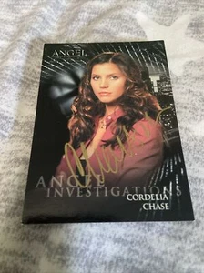 Signed Charisma Carpenter Trading Card Cordelia Buffy Angel - Picture 1 of 2