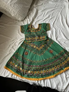 Brand New Girls Indian Pakistani Chaniya Choli Sharara Salwar Kameez Shalwar Eid - Picture 1 of 5