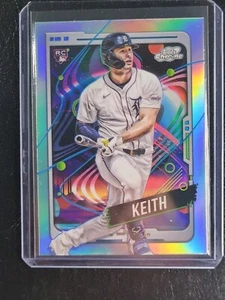 COLT KIETH RC Refractor 2024 Topps Cosmic Chrome #195 Detroit Tigers - Picture 1 of 2