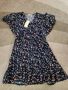 Manydress Flowered Dress Lg - Picture 1 of 3