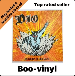 DIO "Rainbow In The Dark" 12" Single UK 1983 Vertigo DIO 212 EX / EX CONDITION - Picture 1 of 6