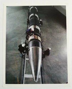 Vintage 1986 Martin Marietta USAF Small ICBM Press Release (8” X 10”) - Picture 1 of 5