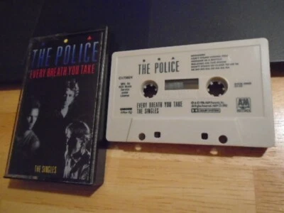 RARE OOP club Police CASSETTE TAPE Singles STING Message in Bottle KING OF PAIN - Image 1 of 2