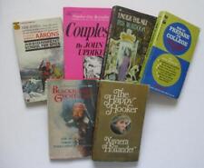 Lot of Six Vintage Paperback Books (1960's) Happy Hooker, Blackbeard, Under Net,