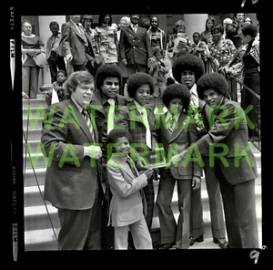 MICHAEL JACKSON - THE JACKSON FIVE - GET KEY TO NYC - NEGATIVO ORIGINALE 2 1/4!!! - Foto 1 di 4