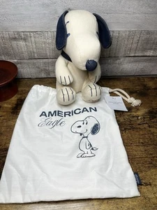 New American Eagle Snoopy Plush with Bag Limited Edition - Picture 1 of 8