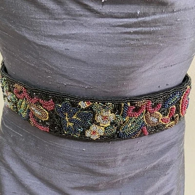 "Cinturón de cintura con cuentas Talbots de la década de 1980 - pequeño, 26-29""" Foto 1 de 4