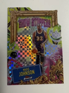 2024 Topps Finest Showstoppers MAGIC JOHNSON X-FRACTOR - Picture 1 of 2