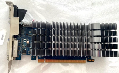 ASUS GeForce GT610-SL-2GD3-l 1GB DDR3 PCI-e HDMI VGA DVI Video Graphics Card - Image 1 of 4