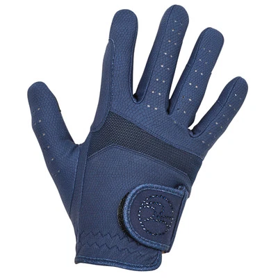 BUSSE Navy M Reithandschuhe Unisex Aestetic GP Ganzjahreshandschuhe - Bild 1 von 2