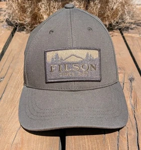 Filson Logger Cap Dark Olive Scenic NWOT Sold Out - Picture 1 of 7
