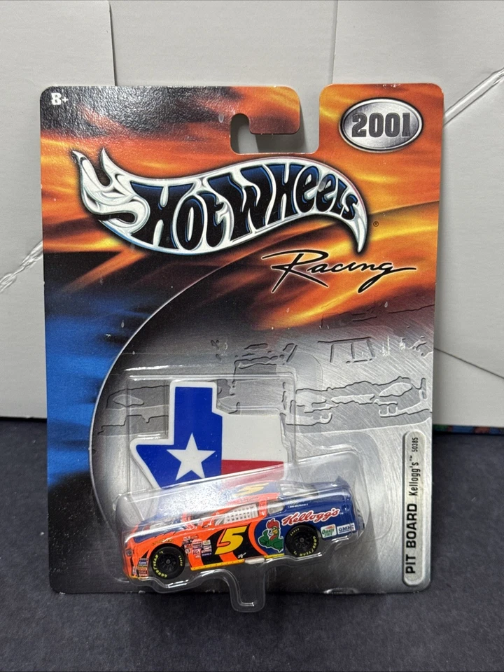Terry Labonte #5 Kelloggs 2001 1:64 NASCAR Hot Wheels carreras diecast con pitboard Foto 1 de 4