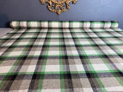 100% Wool Plaid Coating From The Fabric Store New Zealand 61" wide - Image 1 of 4