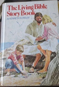THE LIVING BIBLE STORY BOOK * 1980 Kenneth Taylor * 3rd Printing HC Book Vg - Imagen 1 de 9
