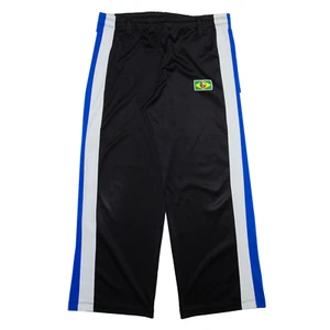 QUILOMBO Mens Track Pants Black Straight M W32 L28 - Picture 1 of 6