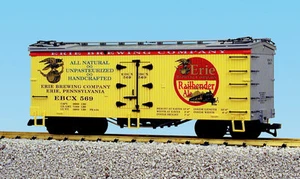 USA Trains G Scale R16260   ERIE/RAILBENDER ALE-YLW/SILVER - Picture 1 of 1
