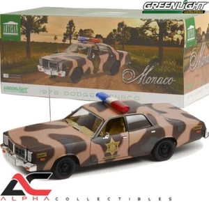 GREENLIGHT 19117 1:18 1978 DODGE MONACO (HAZZARD COUNTY SHERIFF) CAMOUFLAGE - Picture 1 of 1
