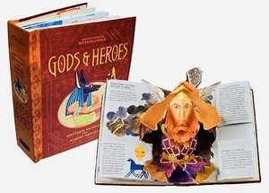 Encyclopedia Mythologica Gods Heroes Pop Up Book Signed Matthew Reinhart 1st New - Picture 1 of 2